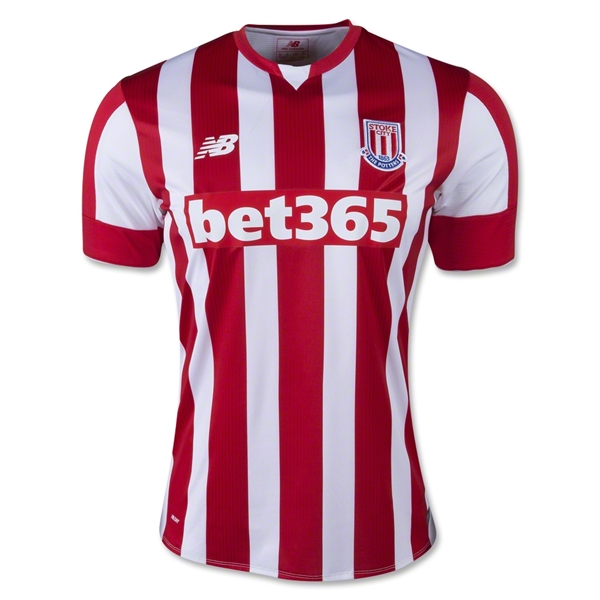 Stoke City 2015-16 Home ARNAUTOVIC #10 Soccer Jersey - Click Image to Close